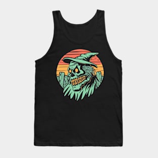 Creepy Monster Artwork Tank Top